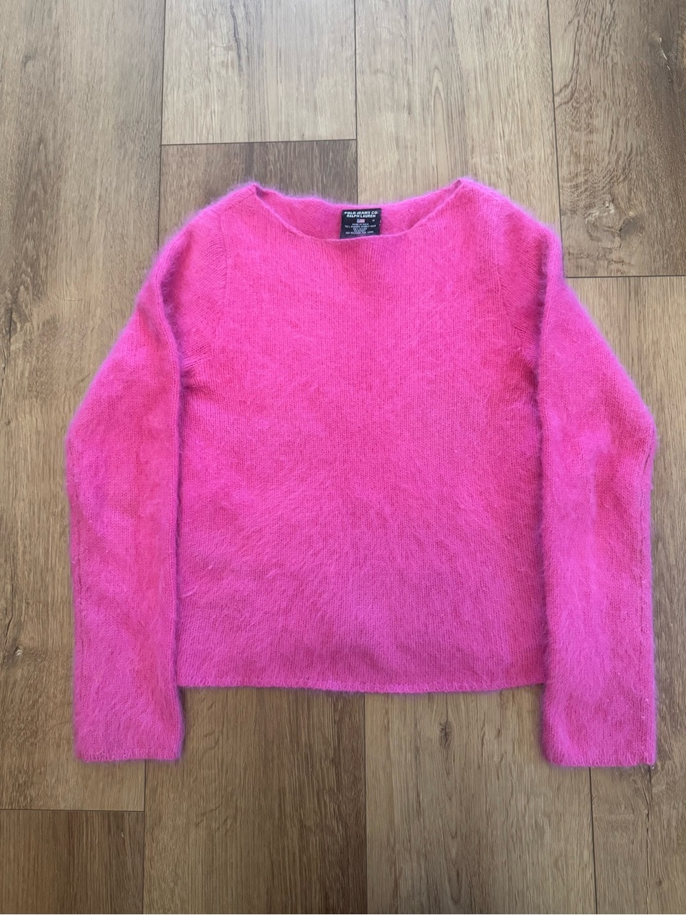 Vintage Y2K Polo Jeans Co. Ralph Lauren Angora Rabbit Sweater